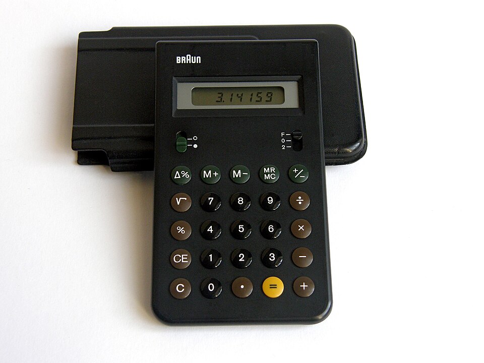 File:BraunTaschenrechner.JPG