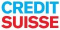Früheres Logo der Credit Suisse gesetzt in der Akzidenz-Grotesk, 1997–2006